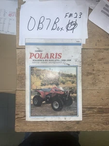 CLYMER M362 POLARIS ATV REPAIR MANUAL 1996-1998 MAGNUM/BIG BOSS MODELS - Picture 1 of 12