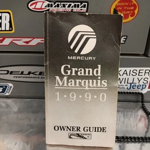 1990 MERCURY GRAND MARQUIS FACTORY OPERATORS OWNERS MANUAL GUIDE - Picture 1 of 4