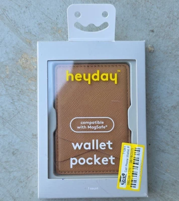 Heyday Wallet Pocket with MagSafe Brown Dual Layer Card Pocket for Cell Phones - Image 1 of 2