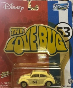 2003 Johnny Lightning -Disney- The Love Bug- #53 Hollywood On Wheels- Vw Herbie - Picture 1 of 6
