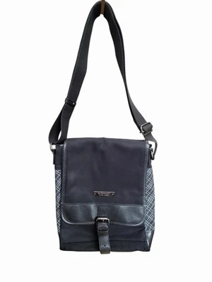 Burberry Black Label Men's Check Shoulder Bag Crossbody Black - Image 1 of 4