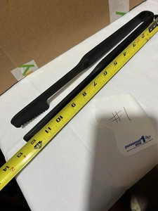 PAMPERED CHEF Nylon Tool Utensil Tongs  12” Nonstick Pan Approved VGUC #1 - Picture 1 of 15