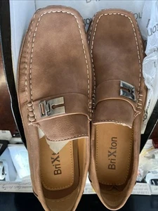 Mocassini mocassini slip on uomo Brixton Payne estivi da barca casual NUOVI CON SCATOLA - Foto 1 di 8