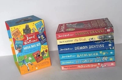 The World of David Walliams Mega Book set bundle collection x 6 - image 1 of 4