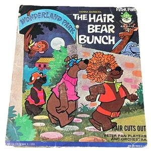 The Hair Bear Bunch LP Vinyl Record - Hanna-Barbera Productions 1094 45RPM - Picture 1 of 4