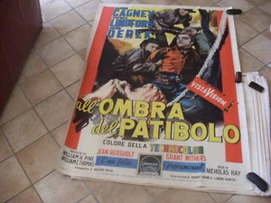 MANIFESTO ALL'OMBRA DEL PATIBOLO 1955 J.CAGNEY - Imagen 1 de 1