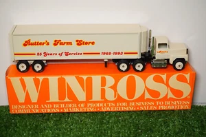Winross Diecast 1/64 Scale Truck Rutter's Farm Store Reefer 1992 - Picture 1 of 2