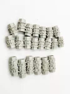 Robotix R1000 R2000 Parts Build Astronaut Modulars Connectors Double Plug X21 - Picture 1 of 6