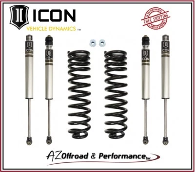 Sistema de suspensión ICON 2,5" etapa 1 para Ford F250 F350 Super Duty 2005-2016 Foto 1 de 3