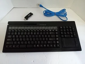 TG3 Electronics USB Keyboard with Touch Pad and Card reader FREE SHIPPING - Picture 1 of 9