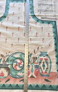 VIP West Wind Bib Apron Panel 35"x28" Southwest Dessert Motif Peppers & Pots - Picture 1 of 12