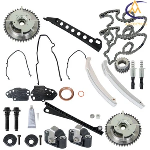 Timing Chain Kit With VVT Cam Phasers For Ford F-150 F-250 F-350 Lincoln 3V - Foto 1 di 11