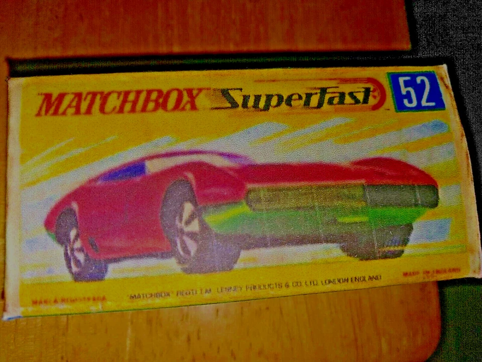 Matchbox No52 Dodge Charger - Replica / Repro Box - Image 1 of 1