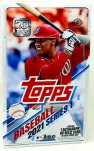 2021 TOPPS SERIES 1 BASEBALL HOBBY BOX BLOWOUT CARDS - Picture 1 of 2
