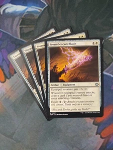 Stormbeacon Blade x 4 | 7% Off 2+ | Tarkir: Dragonstorm | NM | MTG - Picture 1 of 1