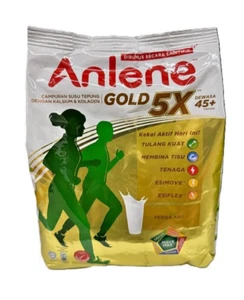 ANLENE Gold 45+ 5X Leche en Polvo Lisa Alta en Calcio Alta en Proteínas 950 g - 5 Paquetes - Imagen 1 de 4