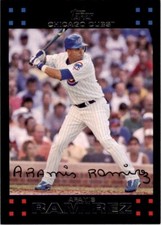 2007 Topps Aramis Ramirez . Chicago Cubs #129
