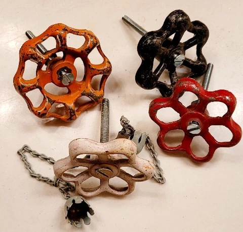 Set/4 Vintage Faucet Handles Cover