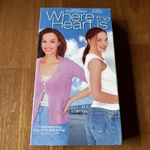 Where the Heart Is VHS Video Tape Natalie Portman Ashley Judd - Imagen 1 de 2