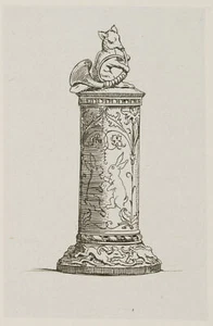 M. SCHWIND (1804-1871), Fuchs und tanzende Hasen, Radierung Romantik Tiere - Bild 1 von 5