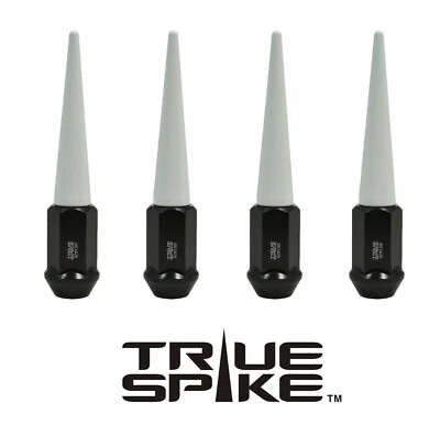 20 tuercas de acero forjado True Spike de 1/2" clavos blancos para Dodge Jeep Plymouth Foto 1 de 3