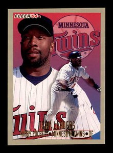 1994 Fleer Team Leaders #9 Kirby Puckett Minnesota Twins Baseball Card HOF