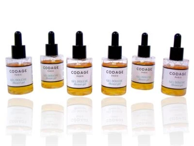 (Lot of 6) CODAGE Paris "Shower Gel" Body Soap 6 x 1.35 fl oz. Hotel Travel Size - Image 1 of 4