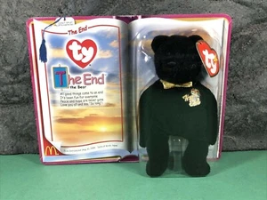 The End The Bear | McDonalds | TY Legends Teenie Beanie Baby | Unopened - Picture 1 of 7