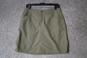 Kuhl Skirt Womens 28x17 Pockets Olive Green - Picture 1 of 5