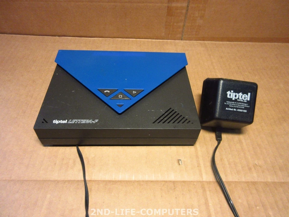 TIPTEL LETTERA F NL BL Anrufbeantworter Answering machine - INCL POWER SUPPLY - Bild 1 von 1