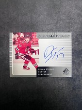 2022-23 SP Authentic Hockey Dylan Strome Sigh Of The Time Blackhawks WZY
