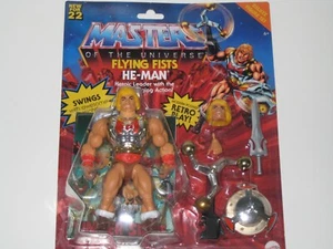 2021 MASTERS OF THE UNIVERSE - 6' RETRO PLAY FLYING FISTS HE-MAN FIGURE - Picture 1 of 2