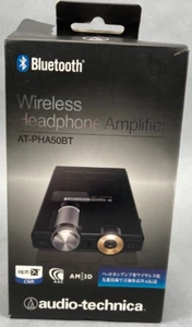 Audio Technica AT-PHA50BT: Amplificador de Auriculares Inalámbrico Bluetooth 50mW (Negro) - Imagen 1 de 16