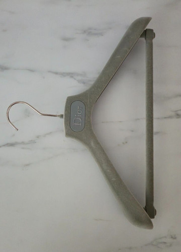 DIOR coat Hanger Cintre Velour Velvert Large Soft Green U Authentic