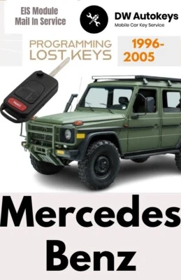 Mercedes BENZ Nuevo Llavero KR55 Programación Correo en SERVICIO SLK SL A Vanero S G ML Foto 1 de 4