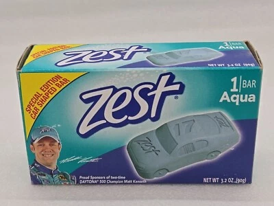 Zest Special Edition Car Shaped Aqua Bar Soap Matt Kenseth #17  NASCAR - Image 1 of 4