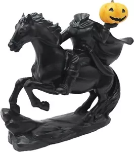 NEW Halloween Headless Horseman Statue Sculpture Knight Hard Decoration Vintage! - Picture 1 of 5