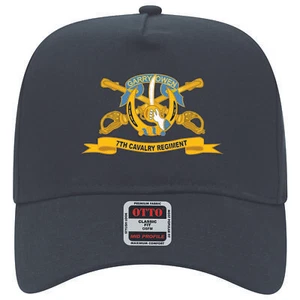 Gorra de béisbol - 7º Regimiento de Caballería con Br - Cinta - Imagen 1 de 7
