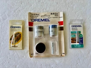 3 NUEVOS #105 Cortadores #535 Cepillo #690 65 Piezas Juego de Ruedas de Corte 4 Dremel Max 35K RPM - Imagen 1 de 6