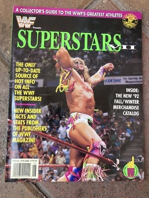 1992 WWF SUPERSTARS VII Wrestling Greatest Ultimate Warrior Hulk Hogan + Hit Man Foto 1 de 4