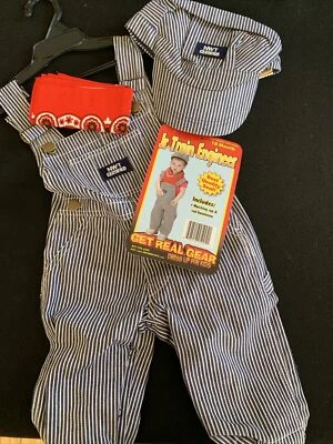 Aeromax Jr. Traje Disfraz de Ingeniero de Tren Algodón Exclusivo, 18 Meses - Como se muestra Foto 1 de 4