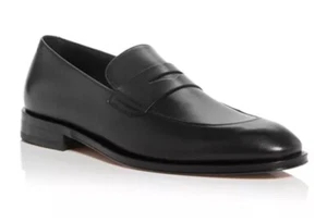 Boss “DERREK” Black Loafers Size 10 MSRP $299 - Picture 1 of 18
