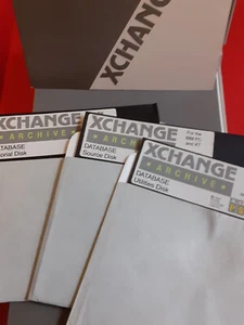 PSION XCHANGE Database Software on 5.25" Disk, 1984 - Afbeelding 1 van 18