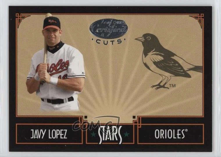2004 Leaf Certified Cuts Stars /599 Javy Lopez #S-25 - Image 1 of 2