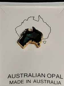 AUSTRAILN OPAL STICK PIN IN FORM VON ÖSTERREICH - Bild 1 von 3
