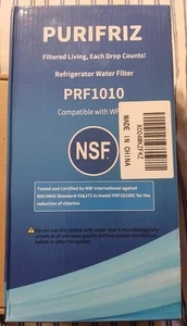 2 Pack NSF Refrigerator Water Filter PRF1010 Purifriz Compatible NEW in Box - Picture 1 of 6