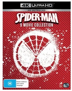 SPIDER-MAN - 9-MOVIE COLLECTION - 4K UHD/BLU-RAY - BOX SET - EXTREMELY RARE NEW! - Picture 1 of 7