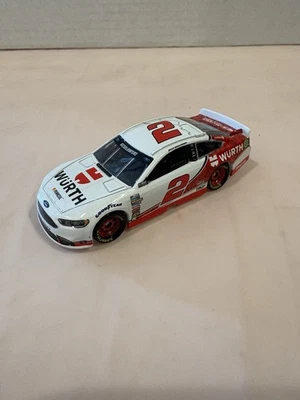 #2 Brad Keselowski 1/64 - 2017 Wurth - NASCAR Acción Diecast Sin Caja Foto 1 de 4