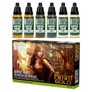 Juego de pintura Green Stuff World - oro NMM - Imagen 1 de 3