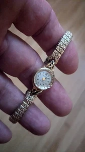 Reloj Mujer Benrus 21 Joyas Oro 14K (No Funciona) - Imagen 1 de 6